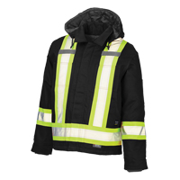 Safety Jacket, Black, Large Auto-Cam