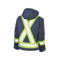 Safety Jacket, Navy Blue, Large Auto-Cam