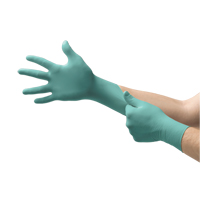 Gants NEOPRO, T-petit, N&eacute;opr&egrave;ne, 5,1 mils, Sans poudre, Vert, Classe 2 Auto-Cam