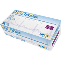 Gants jetables, 2T-Grand, Nitrile, 4 mils, Sans poudre, Bleu Auto-Cam