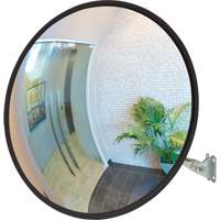 Miroir convexe avec bras télescopique, Intérieur/Extérieur, Diamètre 12" SGI547 | Auto-Cam