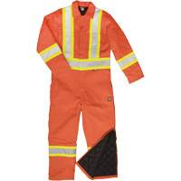 Reflective Duck Coveralls, Small, Orange Auto-Cam