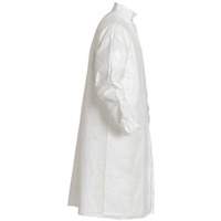 Lab Coat, Tyvek&reg; IsoClean&reg;, White, Small Auto-Cam