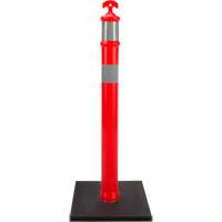 High-Visibility Delineator Post, 42" H, Orange Auto-Cam