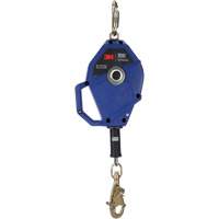 Smart Lock Self-Retracting Lifeline, 30', Galvanized Steel, Swivel Auto-Cam