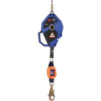 Smart Lock Self-Retracting Lifeline, 30', Stainless Steel, Swivel Auto-Cam