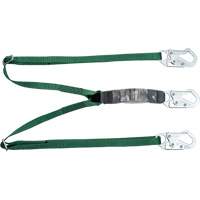 V-Series Lanyard, 6', Snap Hook Center, Snap Hook Leg Ends, Polyester Auto-Cam
