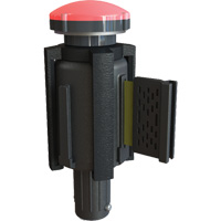 PLUS Barrier System Strobe Light Bracket & Red Strobe Light, Black SGL034 | Auto-Cam