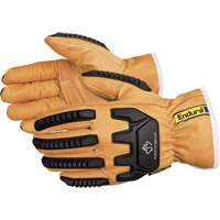 Endura&reg; Anti-Impact Driver's Gloves, X-Small, Grain Goatskin Palm, Thinsulate Inner Lining Auto-Cam