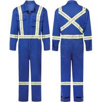 Combinaisons ignifuges 7 oz Avenger, Taille 34, Bleu royal Auto-Cam