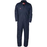 Westex UltraSoft&reg; Unlined Coveralls, Size 34, Navy Blue, 12.4 cal/cm2 Auto-Cam