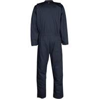 Westex UltraSoft&reg; Unlined Coveralls, Size 34, Navy Blue, 12.4 cal/cm2 Auto-Cam