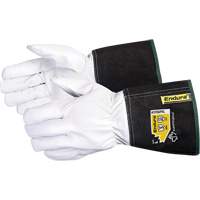 Endura&reg; TIG Welding Gloves, Grain Goatskin, Size Medium Auto-Cam