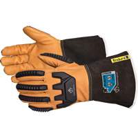 Endura&reg; Anti-Impact Driver's Gloves, Small, Grain Goatskin Palm, Kevlar&reg; Inner Lining Auto-Cam