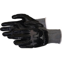 Dexterity&reg; Impact-Resistant Work Gloves, Small, Synthetic Palm, Knit Wrist Cuff Auto-Cam