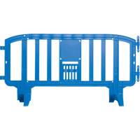 Barricade Movit, Emboîtables, 78" lo x 39" h, Bleu SGN471 | Auto-Cam