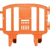 Barricade Minit, Emboîtables, 49" lo x 39" h, Orange Auto-Cam