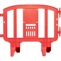 Minit Barricade, Interlocking, 49" L x 39" H, Red SGN478 | Auto-Cam