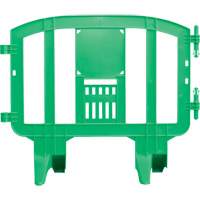 Minit Barricade, Interlocking, 49" L x 39" H, Green SGN479 | Auto-Cam