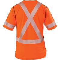 T-shirt à manches courtes haute visibilité Polartec<sup>MD</sup> Power Grid<sup>MD</sup>, Polyester, Petit, Orange SGN930 | Auto-Cam