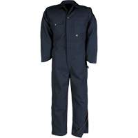 Deluxe Coveralls with Zipper, Men's, Navy Blue, Size 36 Auto-Cam
