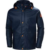 Gale Rain Jacket, Polyester/Polyurethane, 3X-Large, Navy Blue Auto-Cam