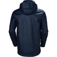 Gale Rain Jacket, Polyester/Polyurethane, 3X-Large, Navy Blue Auto-Cam