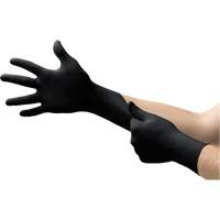 Gants Onyx, Petit, Nitrile, 3,5 mils, Sans poudre, Noir Auto-Cam