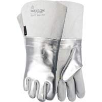 1034A Welding Gloves, Split Cowhide, Size 9 Auto-Cam