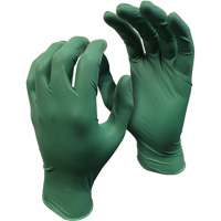 Gants 5559PF Green Monkey, Petit, Nitrile, 4 mils, Sans poudre, Vert Auto-Cam