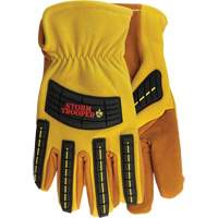 5782 Storm Trooper Gloves, Large, Cowhide Palm, Slip-On Cuff Auto-Cam