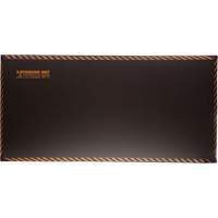Anti-Fatigue Standing Mat, Smooth, 18" x 36" x 1", Black, Rubber Auto-Cam