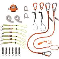 Trousse de longes de fixation d'outils pour monteurs d'&eacute;chafaudages 3187 Squids Auto-Cam