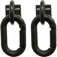 Safety Chain Magnetic Ring & Carabiner Set, Black Auto-Cam