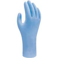Gants jetables biod&eacute;gradable, T-petit, Nitrile, 2,5 mils, Sans poudre, Bleu Auto-Cam