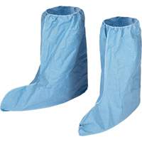 Pyrolon&reg; Plus 2 Flame Resistant Boot Covers, X-Large, FR Treated Fabric, Blue Auto-Cam