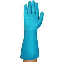 AlphaTec&reg; 04-003 Chemical Resistant Gloves, Size 8, 14" L, Nitrile/PVC, Fleece Inner Lining, Winter Weight Auto-Cam