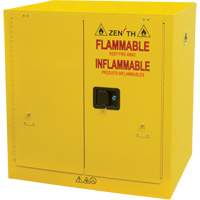 Armoire pour produits inflammables, 22 gal., 2 Porte(s), 35" La x 35" h x 22" p Auto-Cam