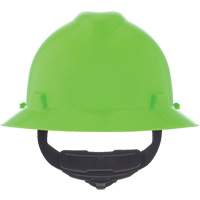 V-Gard&reg; Slotted Full-Brim Hardhat, Meets CSA Type 1, Ratchet Suspension, Non-Vented Auto-Cam