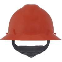 V-Gard&reg; Slotted Full-Brim Hardhat, Meets CSA Type 1, Ratchet Suspension, Non-Vented Auto-Cam