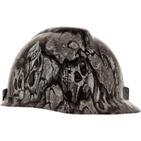 V-Gard&reg; Hydro Dip Hard Hat, Meets CSA Type 1, Ratchet Suspension, Non-Vented Auto-Cam