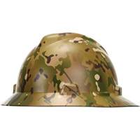 V-Gard&reg; Hydro Dip Full Brim Hard Hat, Meets CSA Type 1, Ratchet Suspension, Non-Vented Auto-Cam