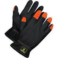 Deny Driver's Gloves, 3X-Large, Grain Goatskin Palm Auto-Cam