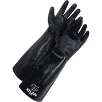 Arc Tek Coated Glove, Size 10, 9" L, Neoprene, Jersey Inner Lining Auto-Cam