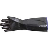 Chemstop Thermal Lined Glove, Size Large, 18" L, Neoprene, Cotton Inner Lining, Winter Lined Auto-Cam