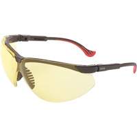 Uvex HydroShield&reg; Genesis&reg; XC Safety Glasses, Amber Lens, Anti-Fog/Anti-Scratch, ANSI Z87+/Meets/Exceeds CSA Z94.3 Auto-Cam