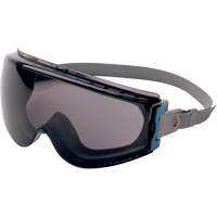 Uvex HydroShield&reg; Stealth&reg; Safety Goggles, Grey Lens, Anti-Fog/Anti-Scratch, Indirect Vent Auto-Cam