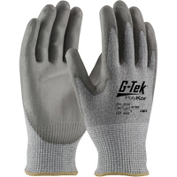 Gants r&eacute;sistants aux coupures G-Tek PolyKor, Taille Petit, Calibre 13, Rev&ecirc;tement Polyur&eacute;thane, Enveloppe en Poly&eacute;thyl&egrave;ne, ASTM ANSI niveau A4/EN 388 niveau 5/EN 388 niveau D Auto-Cam