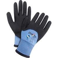 ZX-30° Premium Coated Gloves, Medium, Foam PVC Coating, 15 Gauge, Nylon Shell Auto-Cam
