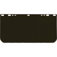 Valuguard Visor, Polycarbonate, Green Tint Auto-Cam